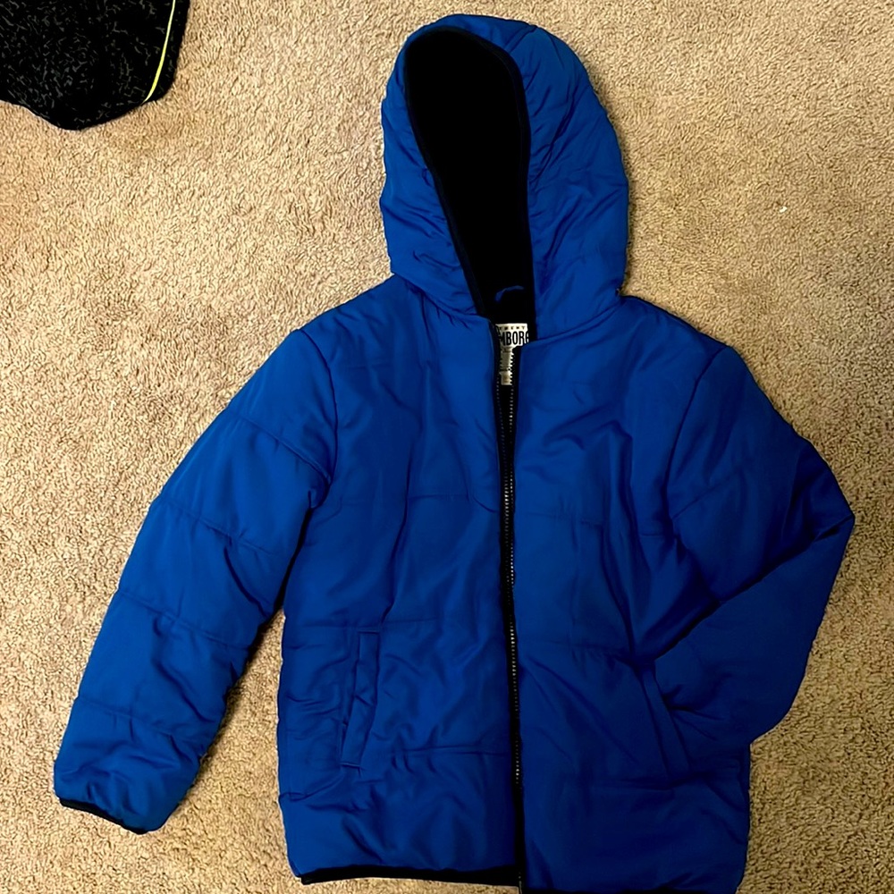 Gymboree puffer jacket fleece lined
